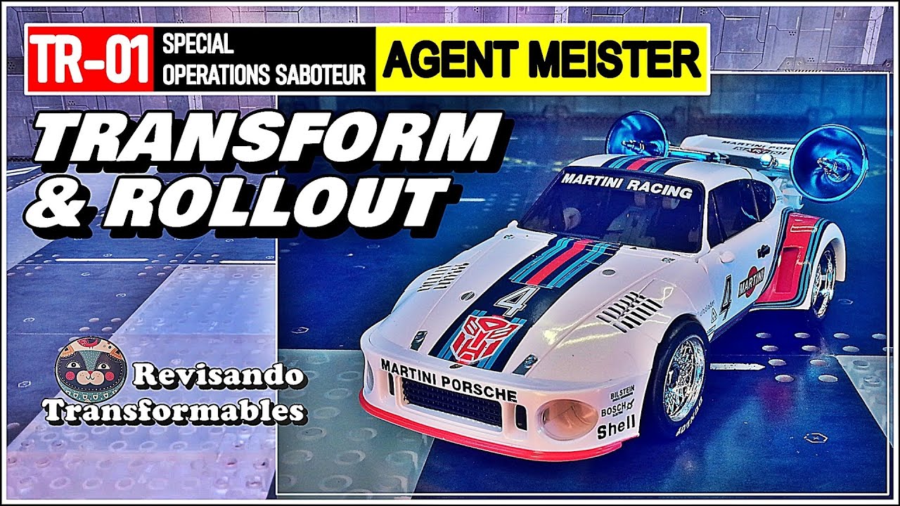 Transform & Rollout TR-01 Agent Meister Masterpiece Transformers G1 Jazz