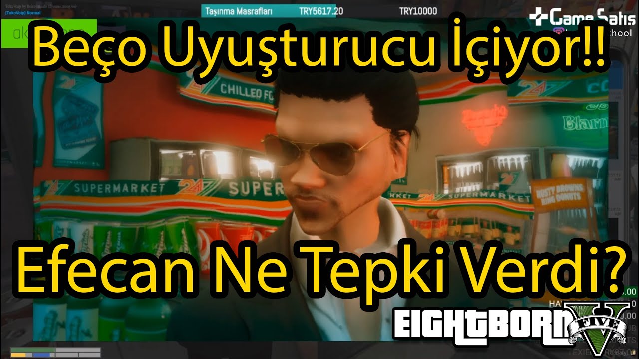 EightbornV Beço Uyuşturucu İçiyor!! - Efecan Nasıl Tepki Verdi?! - EightbornV Akagreen