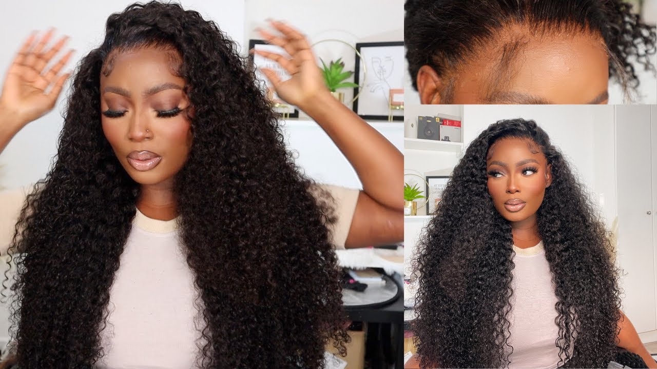 THE PERFECT CURLY WIG FOR SUMMER | PRE PLUCKED FRONTAL WIG INSTALL FOR BEGINNER FT ASTERIA HAIR