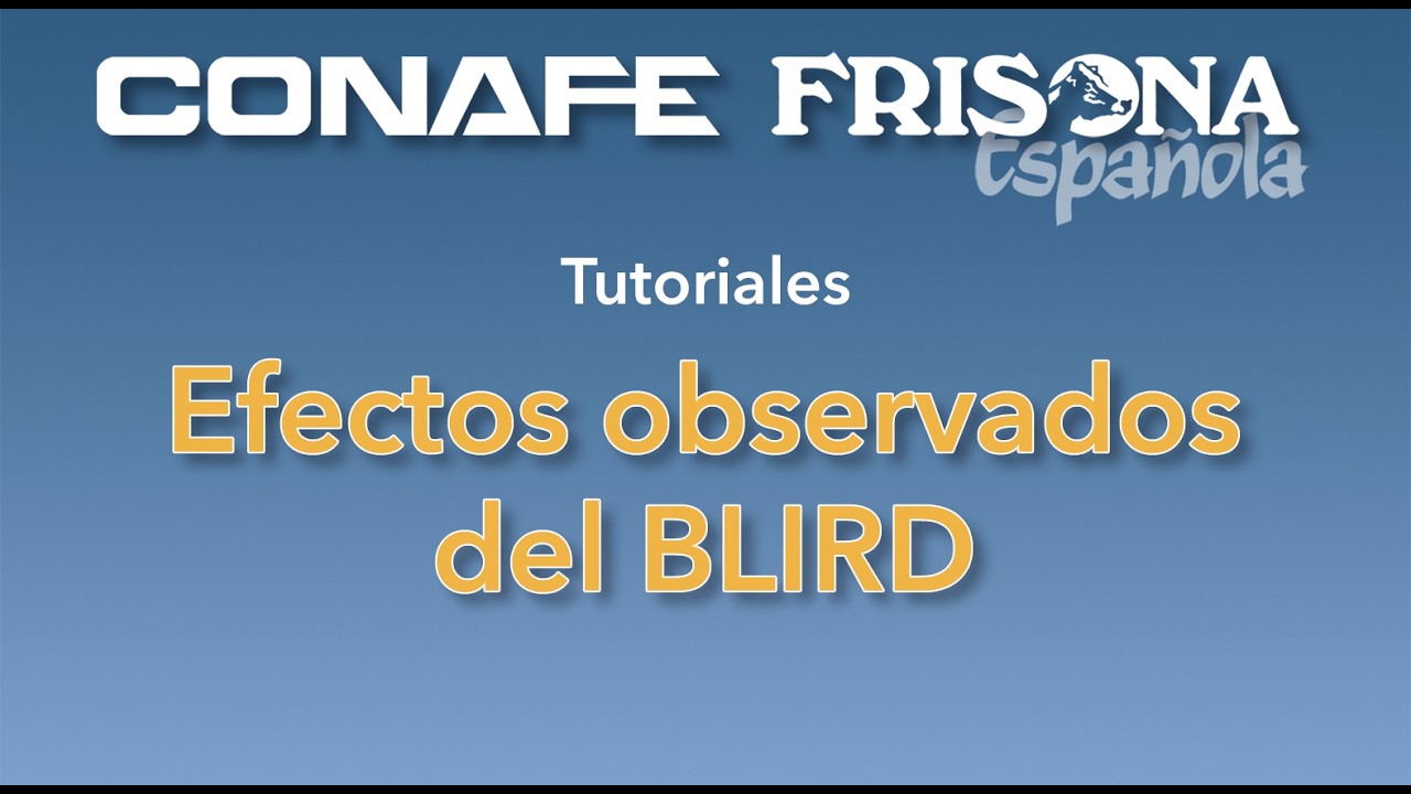 Tutoriales CONAFE: Efectos observados del BLIRD, un nuevo gen recesivo en la raza Holstein