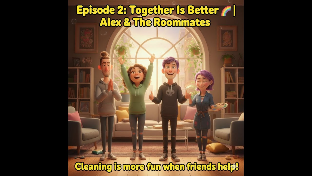 Episode 2: Together Is Better 🌈 | Alex & The Roommates