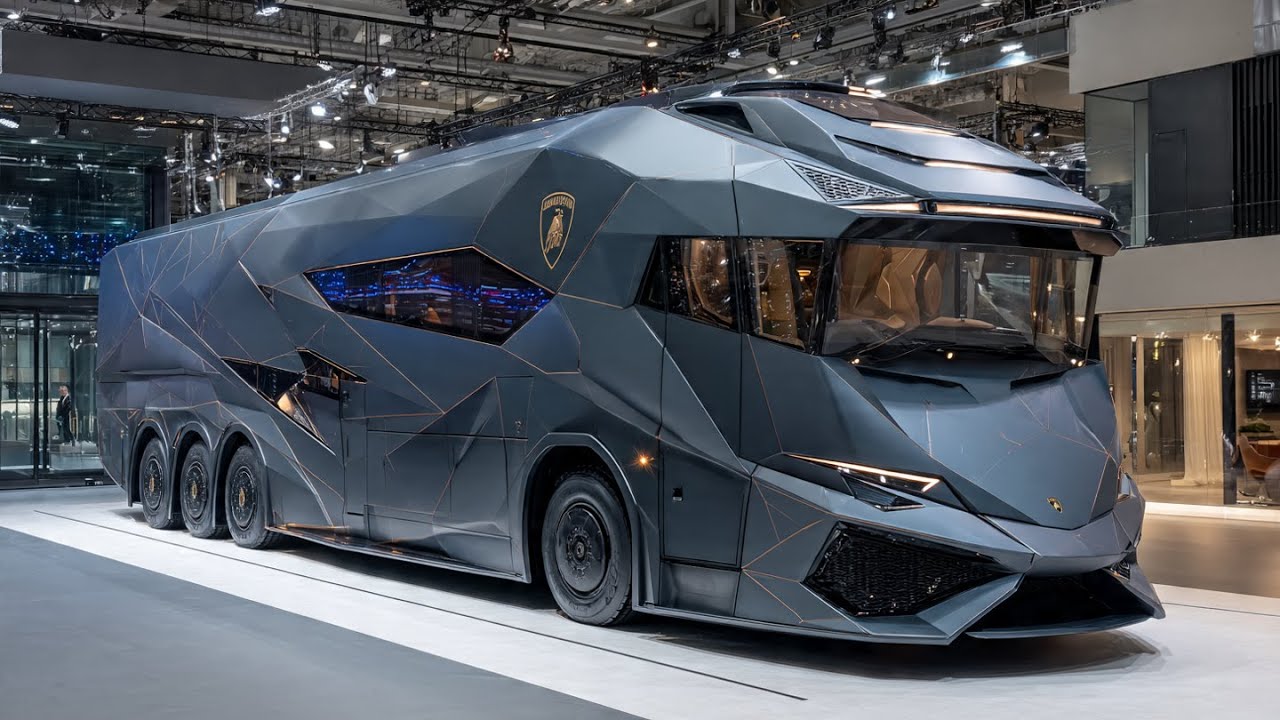 $15 Million Lamborghini Titanium Stratos – The Ultra-Elite Supercar RV You’ll Never Own Cars Recapx
