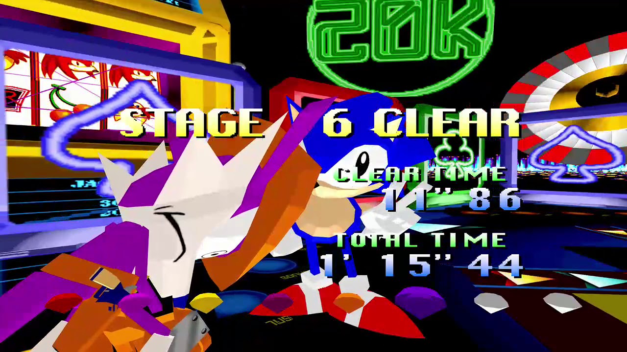 Sonic The Fighters Speedrun 2:19:16 WR