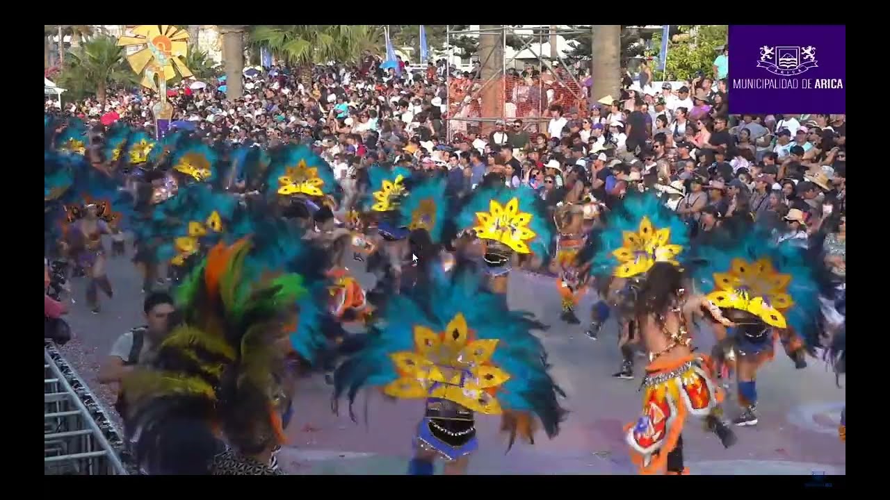 Tobas jaguares sajama carnaval con la fuerza del sol 2024 dia 2