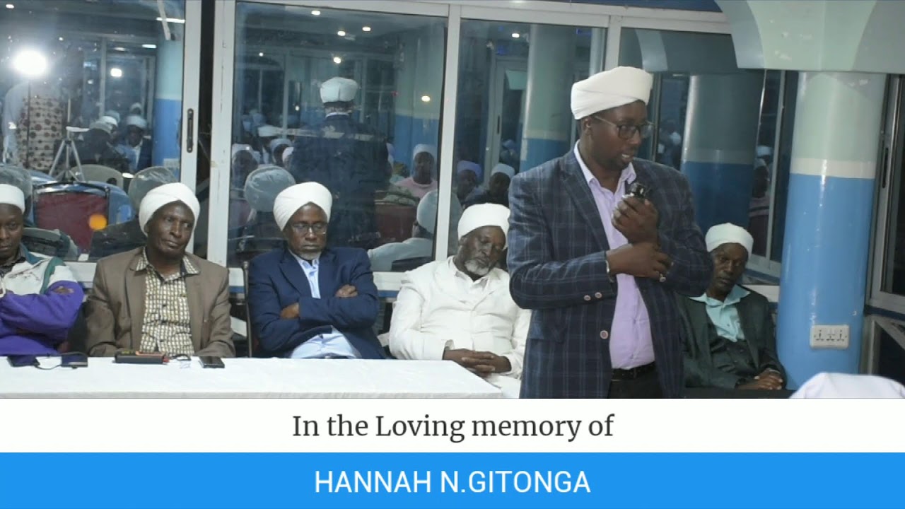 IN LOVING MEMORY OF HANNAH N. GITONGA