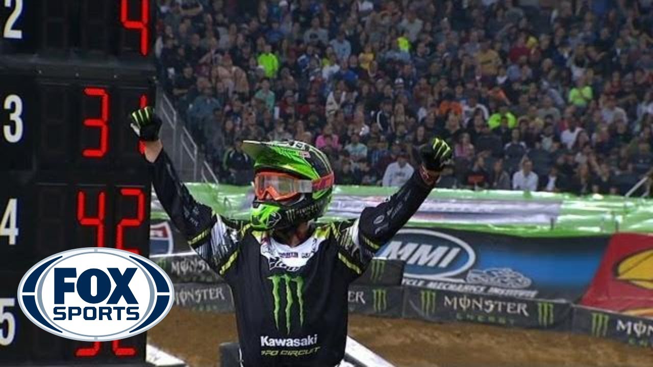 Adam Cianciarulo Wins First Race -  Dallas 2014 - 250 East Supercross