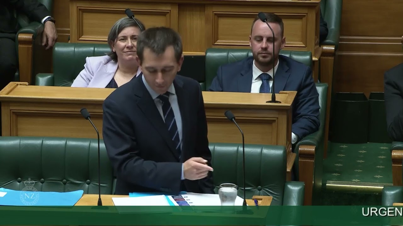 Health Minister Simeon Brown's powerful speech in Parliament