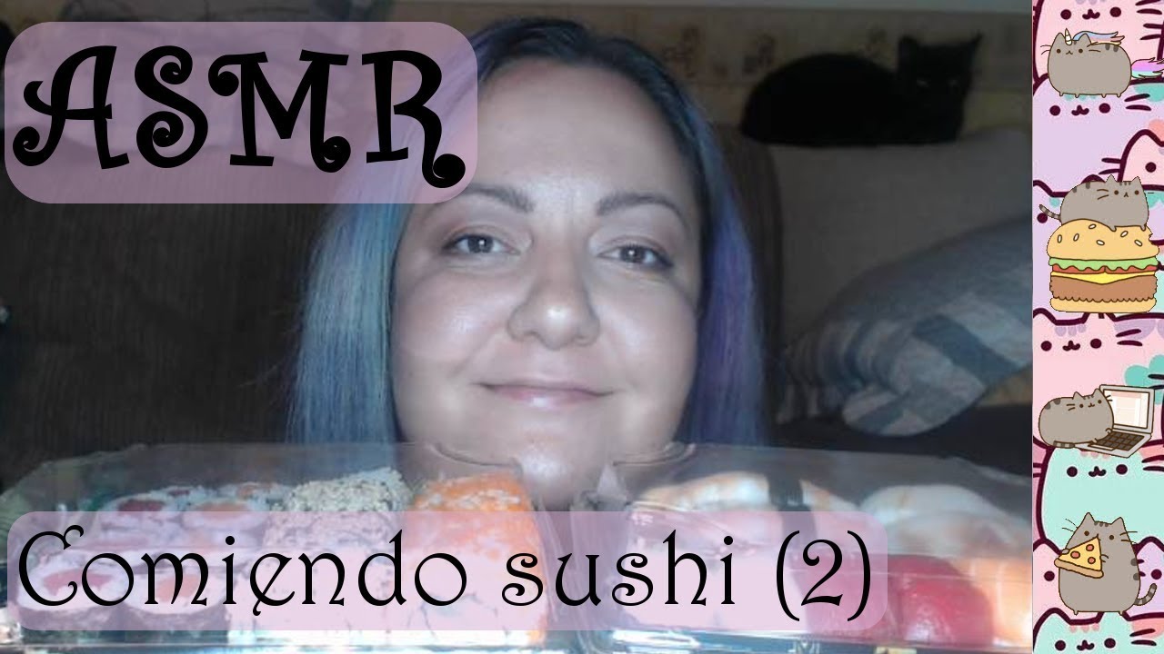ASMR (Español): Comiendo sushi