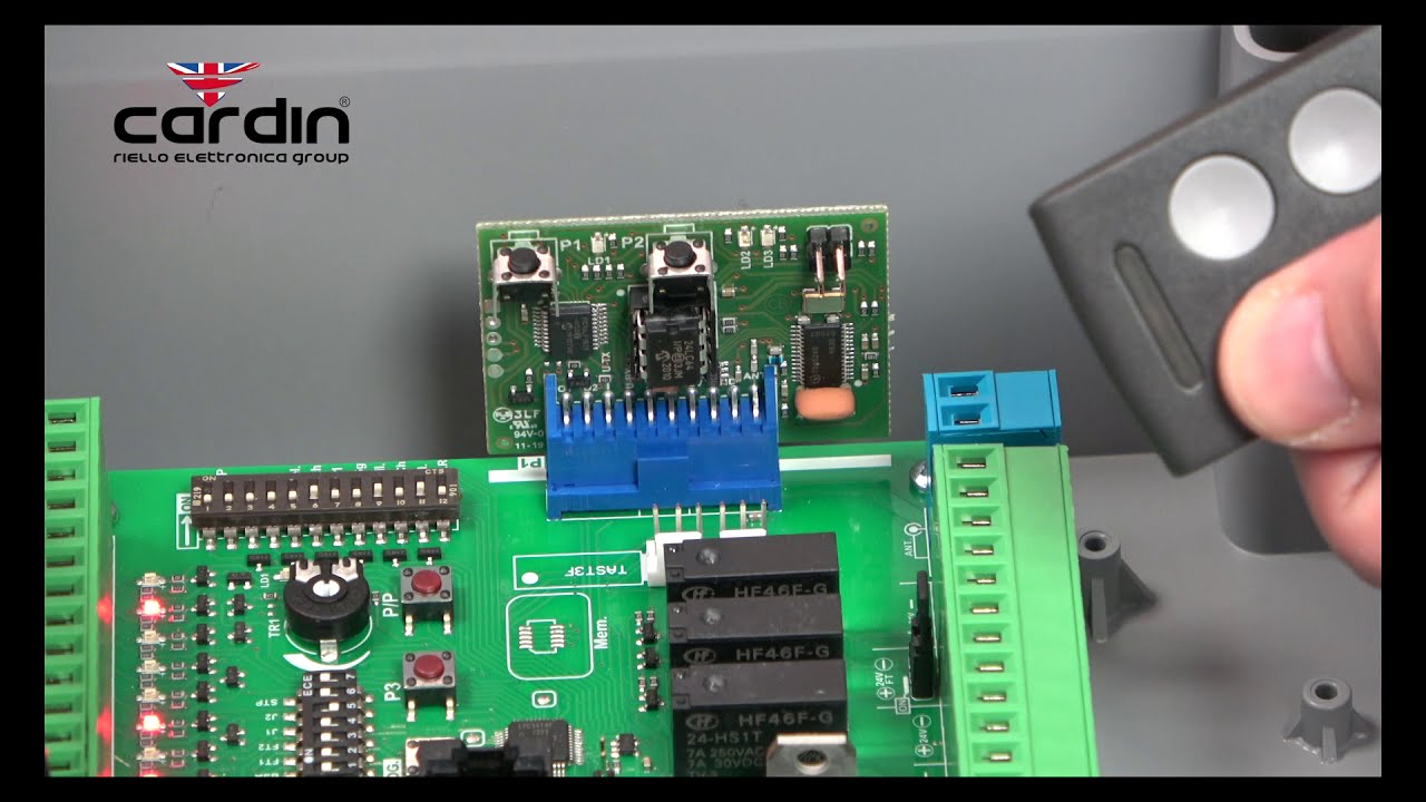 PROGRAMMING OF CARDIN TRADE OC2 RECEIVER