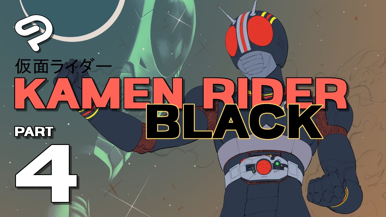 Drawing KAMEN RIDER BLACK Part 4 #clipstudiopaint