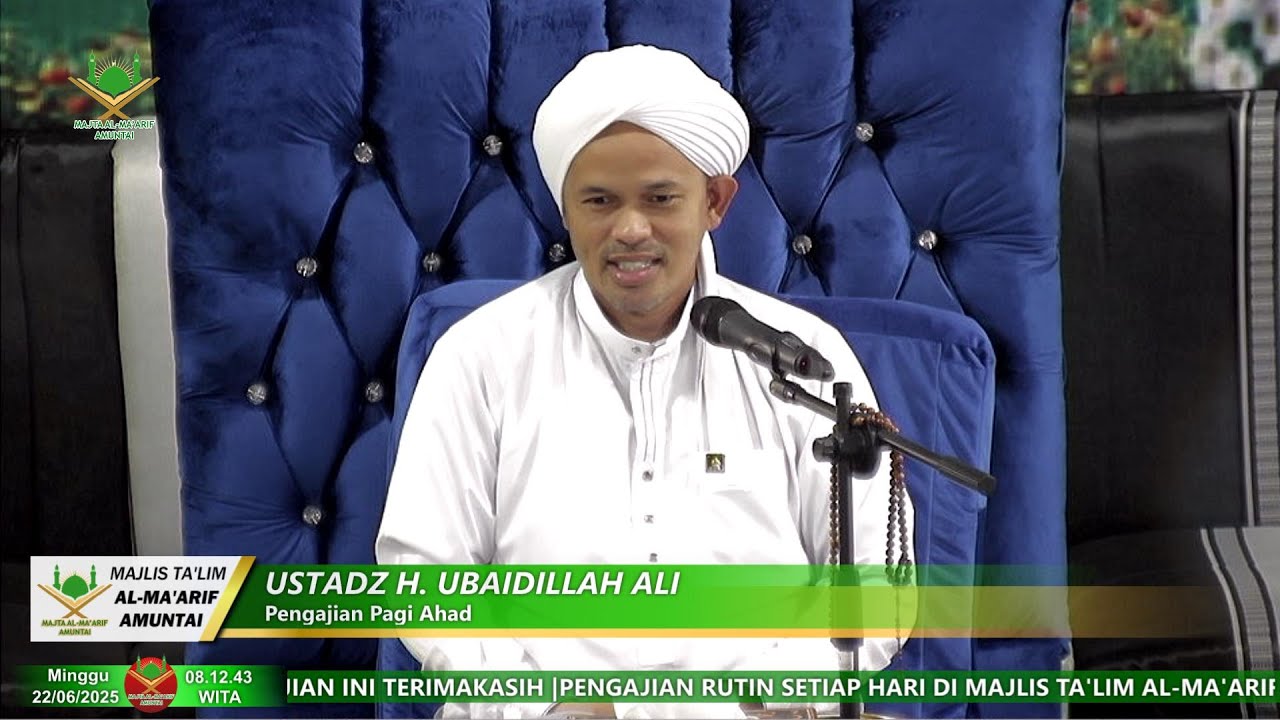 🔴[LIVE] PENGAJIAN PAGI AHAD 22/02/2026 BERSAMA TUAN GURU KH. USTADZ UBAIDILLAH