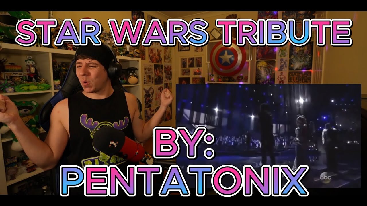 THEY SOUND EVEN BETTER WITH AN ORCHESTRA!!!!!!!!!! Blind reaction to Pentatonix - Star Wars Tribute