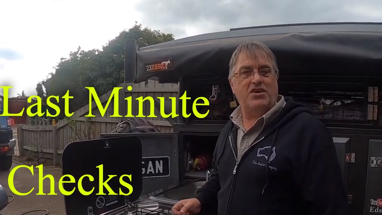 The Last Minute Checks for your Camper Trailer Before that Big Trip - Off Road Camper Trailer Checks