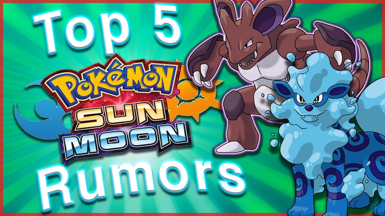 Top 5 Pokémon Sun and Moon Rumors/Leaks That Weren't True