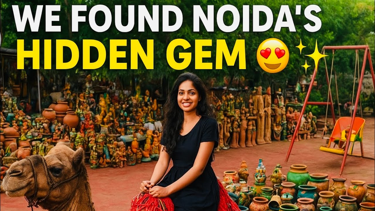 We Found Noida&rsquo;s Hidden Gem 😍 | Noida Haat Full Tour 2025 | Pragya Krish Vlog 