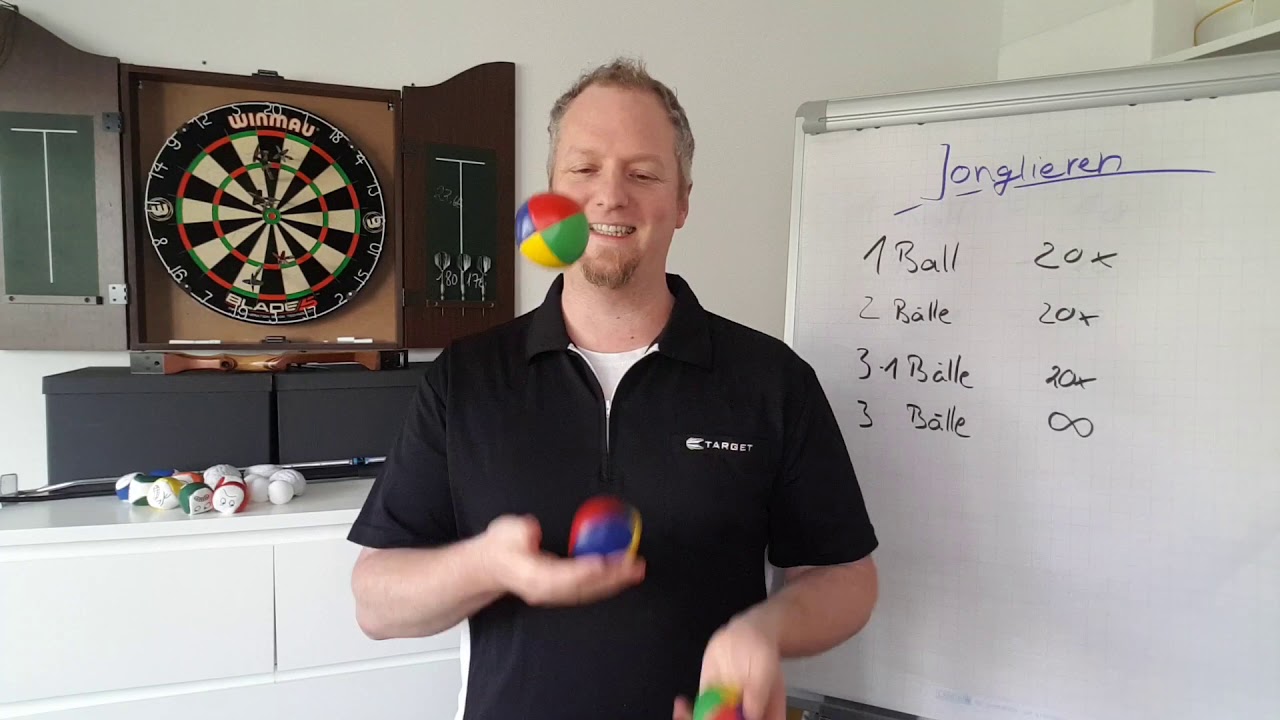 Jonglieren lernen - Trainingsanleitung - Mentaltraining