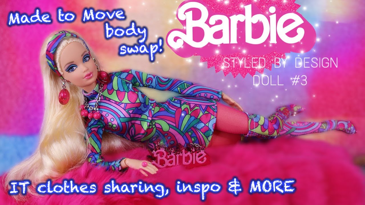 Barbie Styled by Design Doll #3 IN-DEPTH REVIEW! Body Swap, Inspo, Designer Updates & MORE