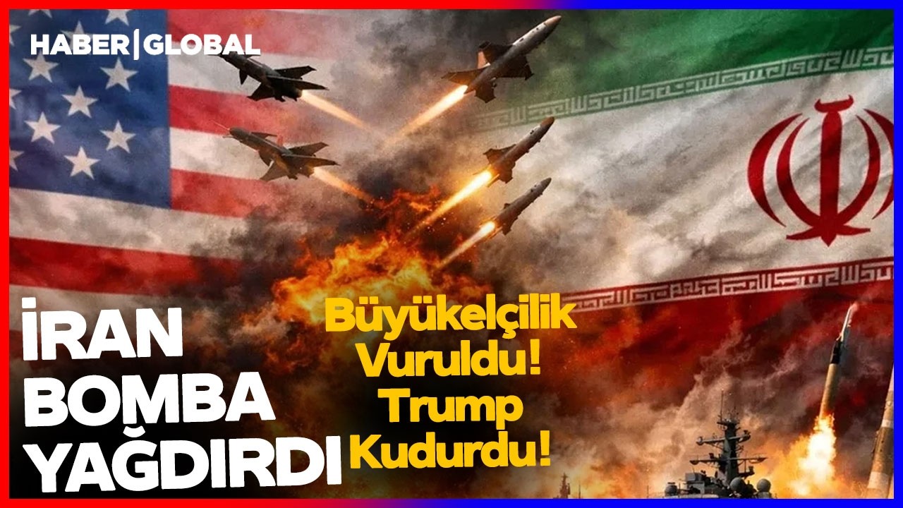 İran Bomba Yağdırıyor! Arabistan'da Peş Peşe Patlamalar! Büyükelçilik Vuruldu! Trump Kudurdu!