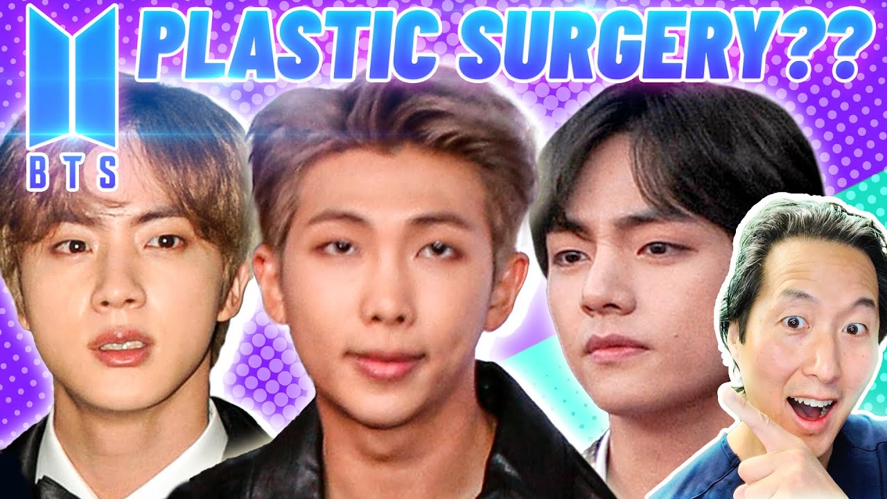 Джин, РМ и Ви из BTS сделали пластическую операцию!