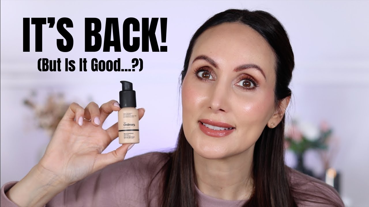 The Ordinary Serum Foundation Is Back! But Is It Worth The Hype?!