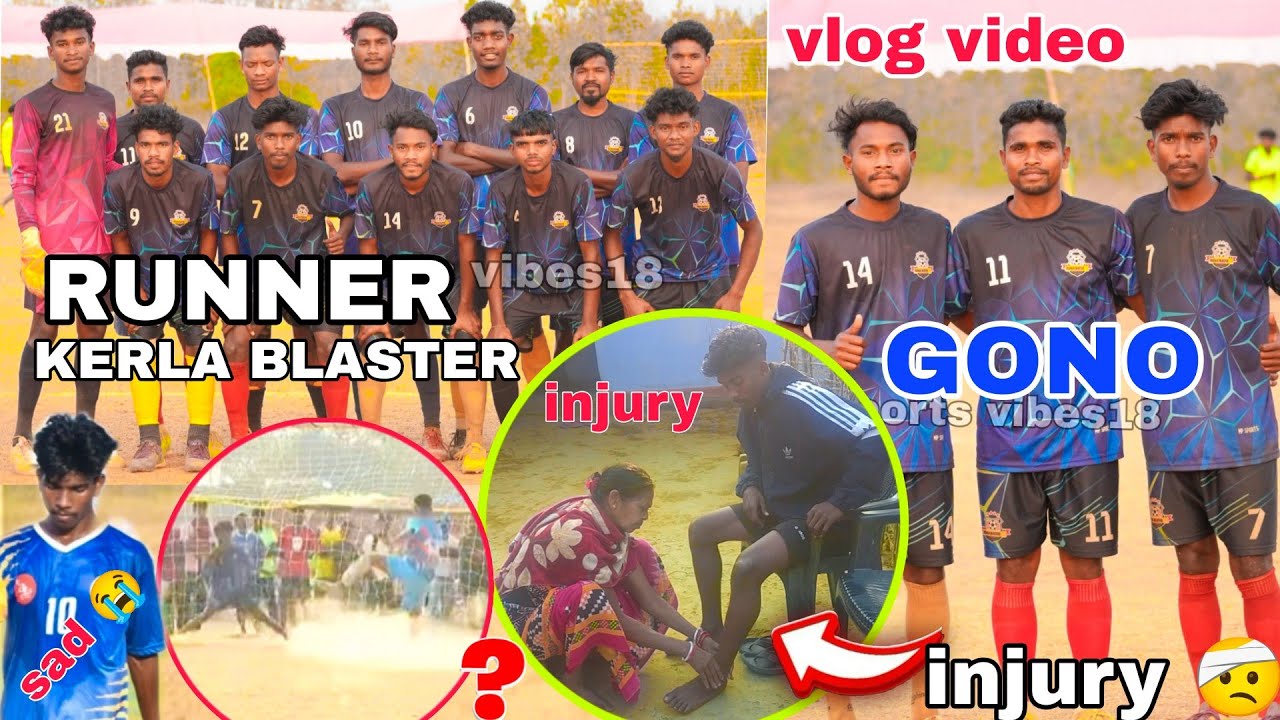 Sonaposi majhgaon football match//😭 runner team bane 🔥😡// kerla blaster//lopo hembrom vlog video 