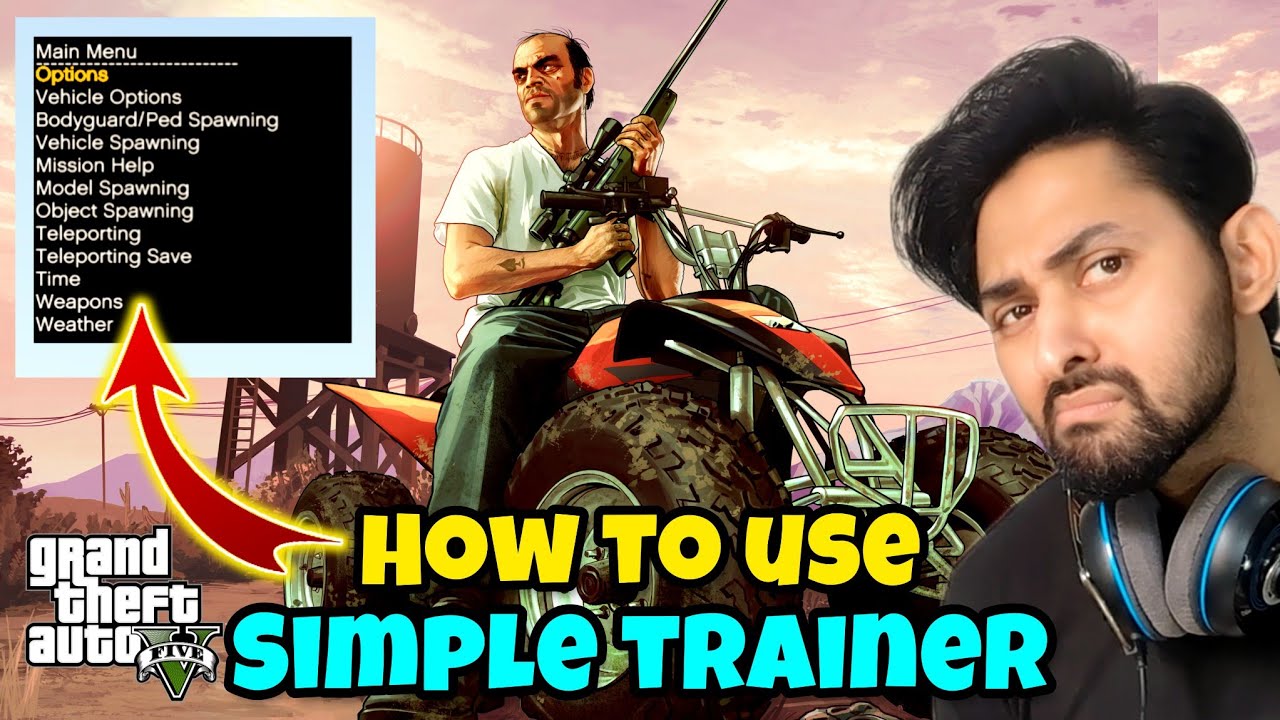 HOW TO USE SIMPLE TRAINER IN GTA 5 | SIMPLE TRAINER FULL DETAILS | GTA 5 Mods 2023 Hindi/Urdu