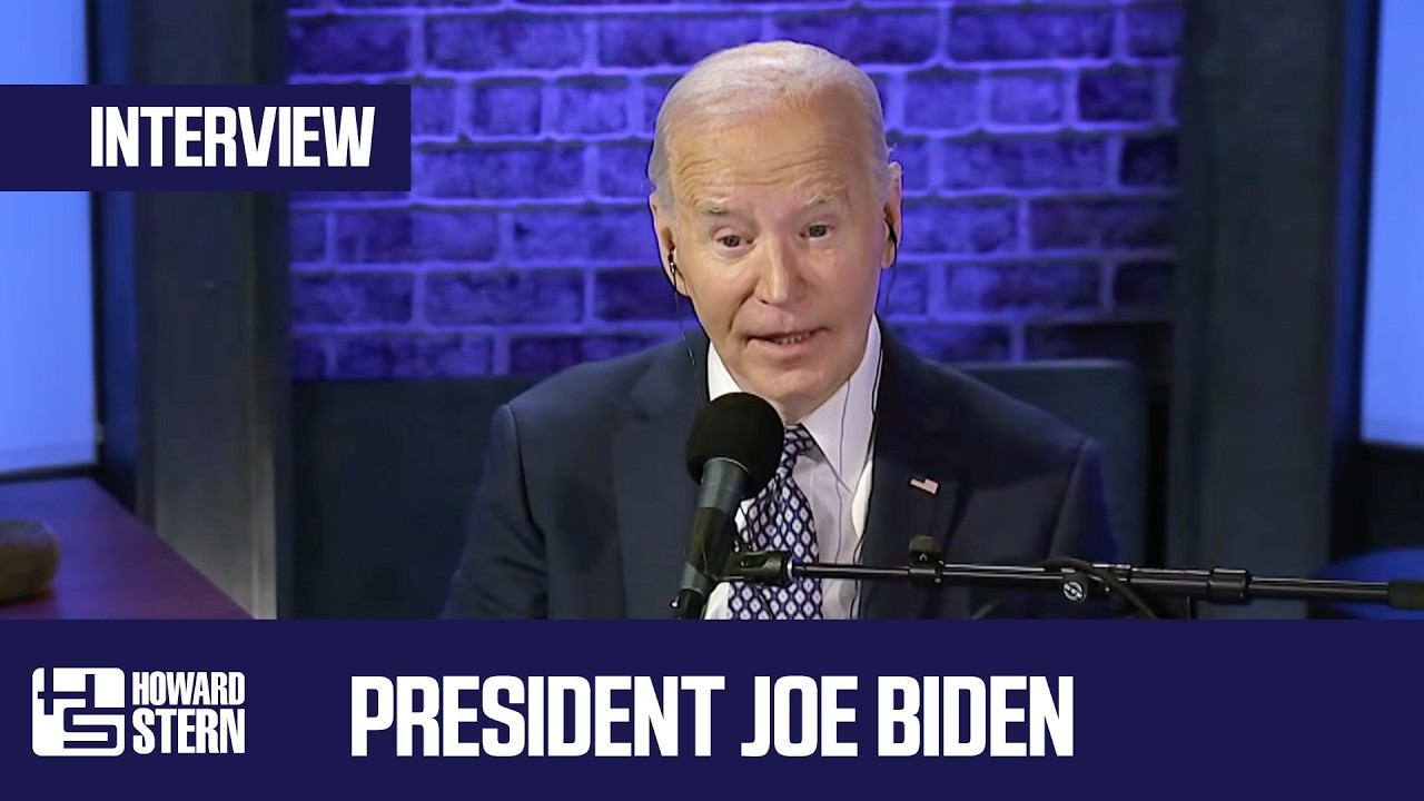 President Joe Biden on the Howard Stern Show (FULL INTERVIEW)