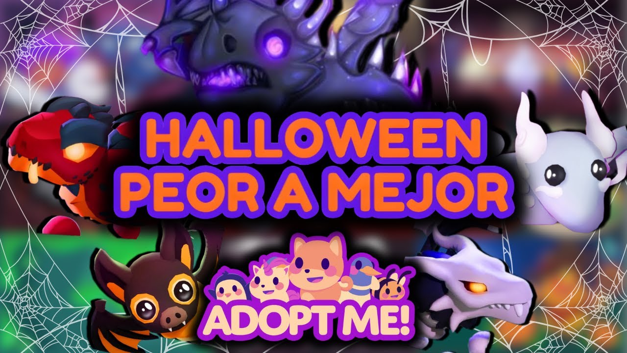 🎃 EVENTOS DE HALLOWEEN DE PEOR A MEJOR EN ADOPT ME  🎃| Roblox Adopt Me!