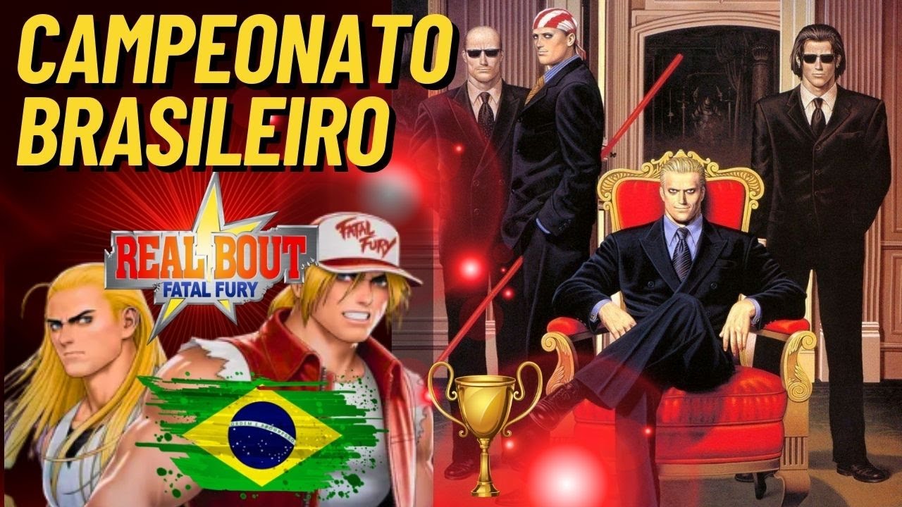 🏆(quartas de final)Campeonato Brasileiro REAL BOUT fatal fury -  #snk #retrogames #kof2002