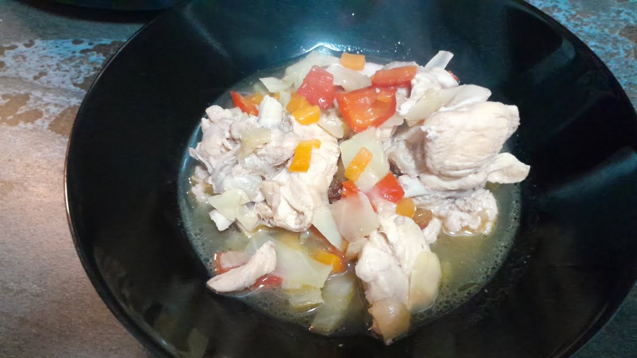 Plato 755 : pollo guisado 