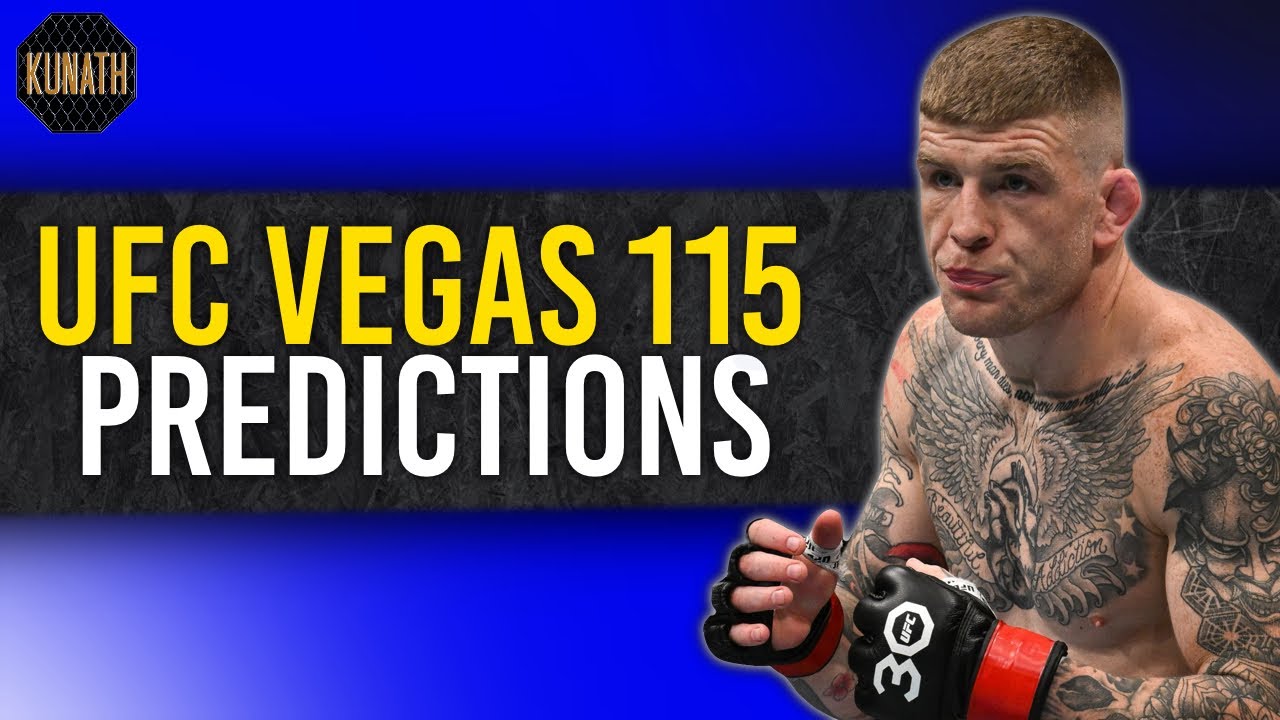 Прогнозы на UFC Vegas 115 | Полный анализ боев UFC Vegas 115