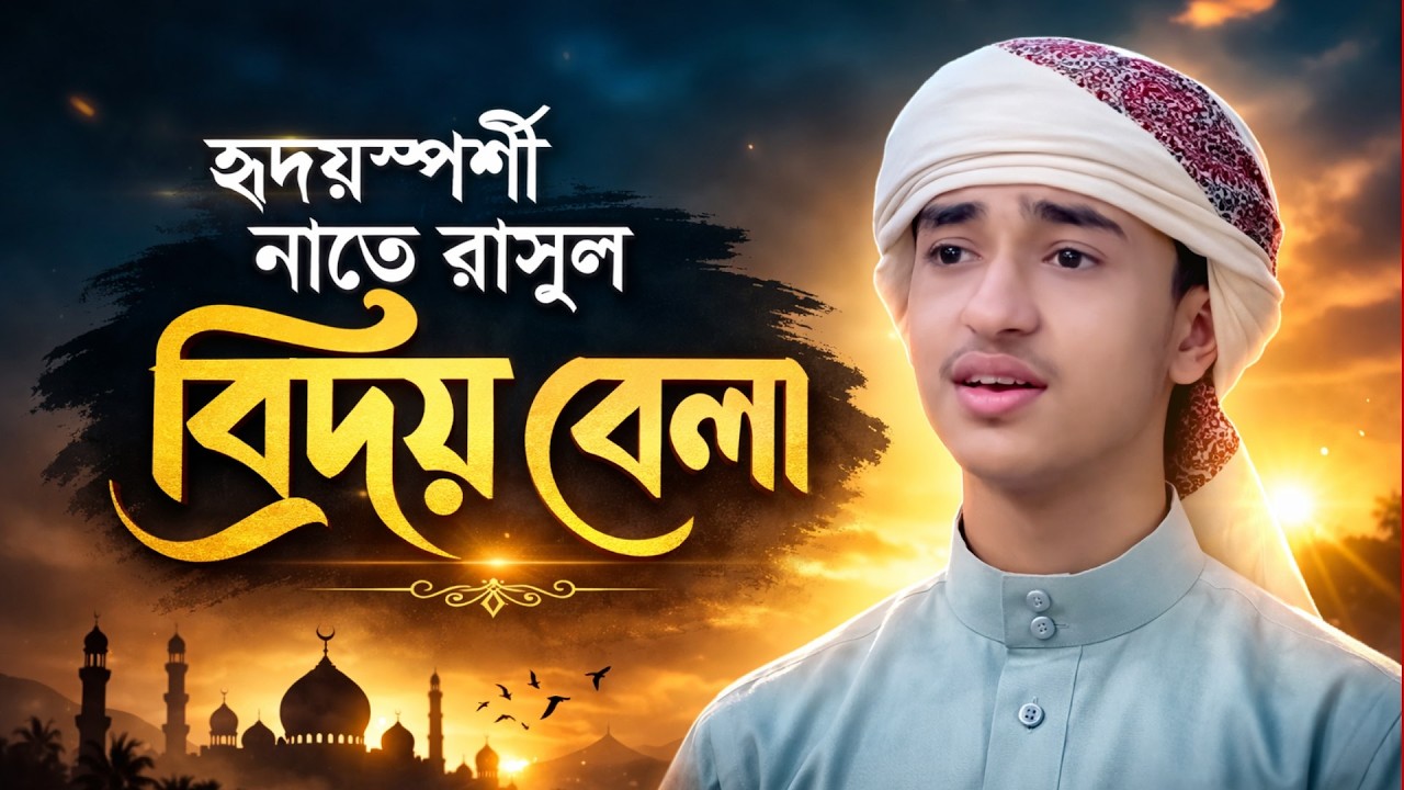 হৃদয়স্পশী নাতে রাসুল । Biday Bela | বিদায় বেলা । Qari Abu Rayhan New Gojol 2026 | ghazal, gojol 2026
