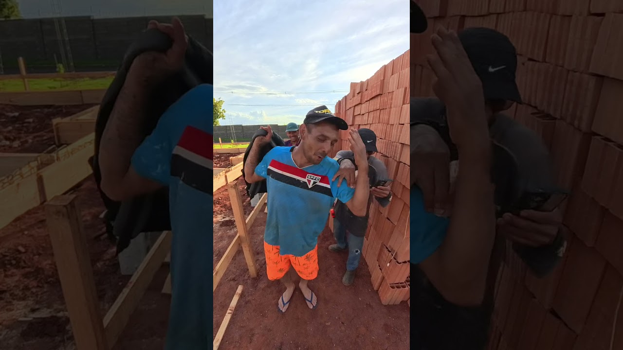 Pedreiro x ajudante 🤣🤣 #pedreiro #obra #constru&ccedil;&atilde;o#construcaocivil