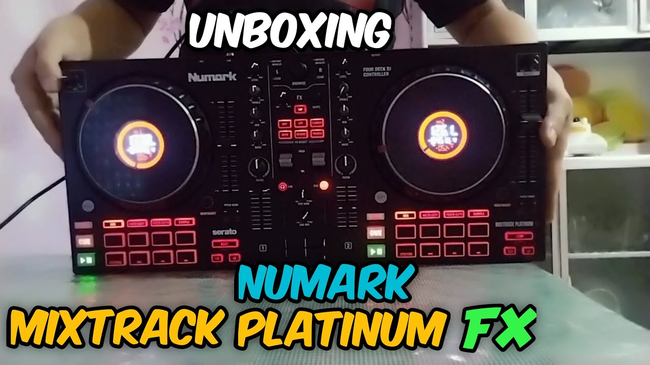 UNBOXING NUMARK MIXTRACK PLATINUM FX