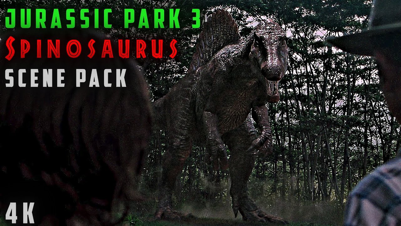 Spinosaurus 4K Scene Pack &bull; Jurassic Park 3 