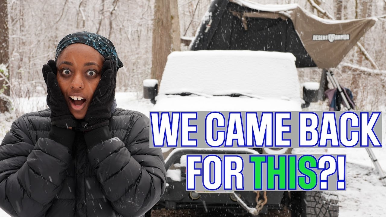 Too Cold for Camping? | Black Couple Camps