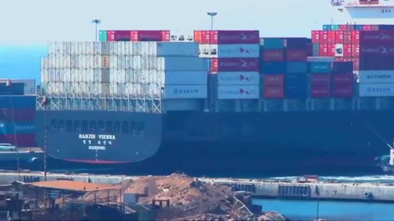 BUQUE HANJIN PUERTO DE IQUIQUE