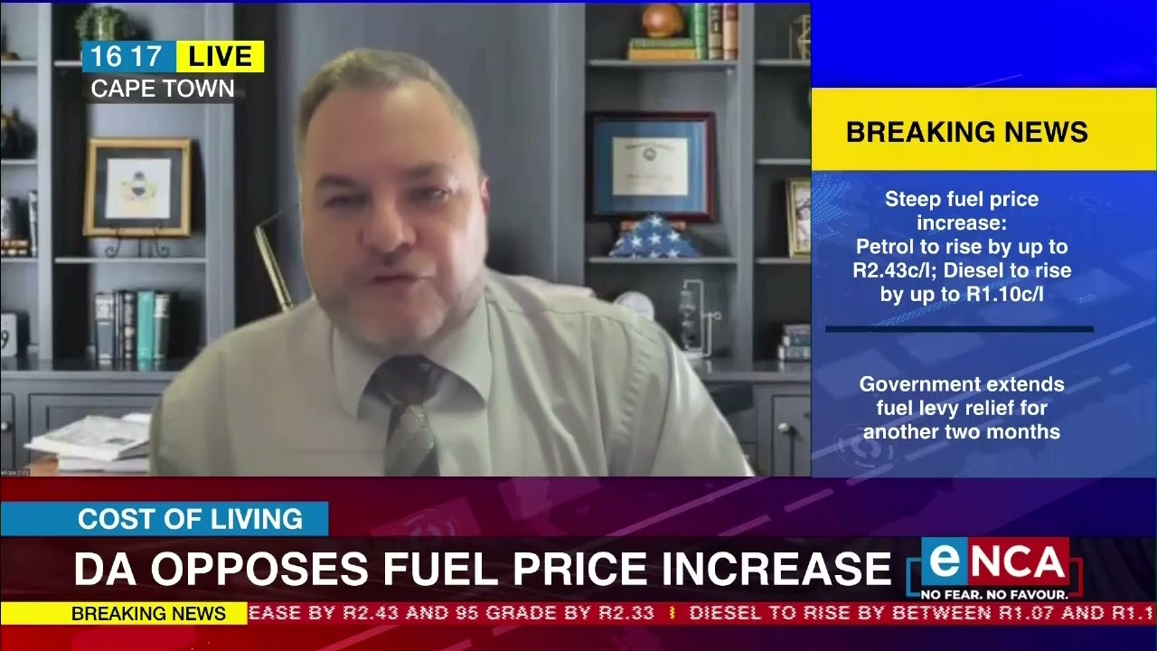 Discussion | DA opposes fuel price increase