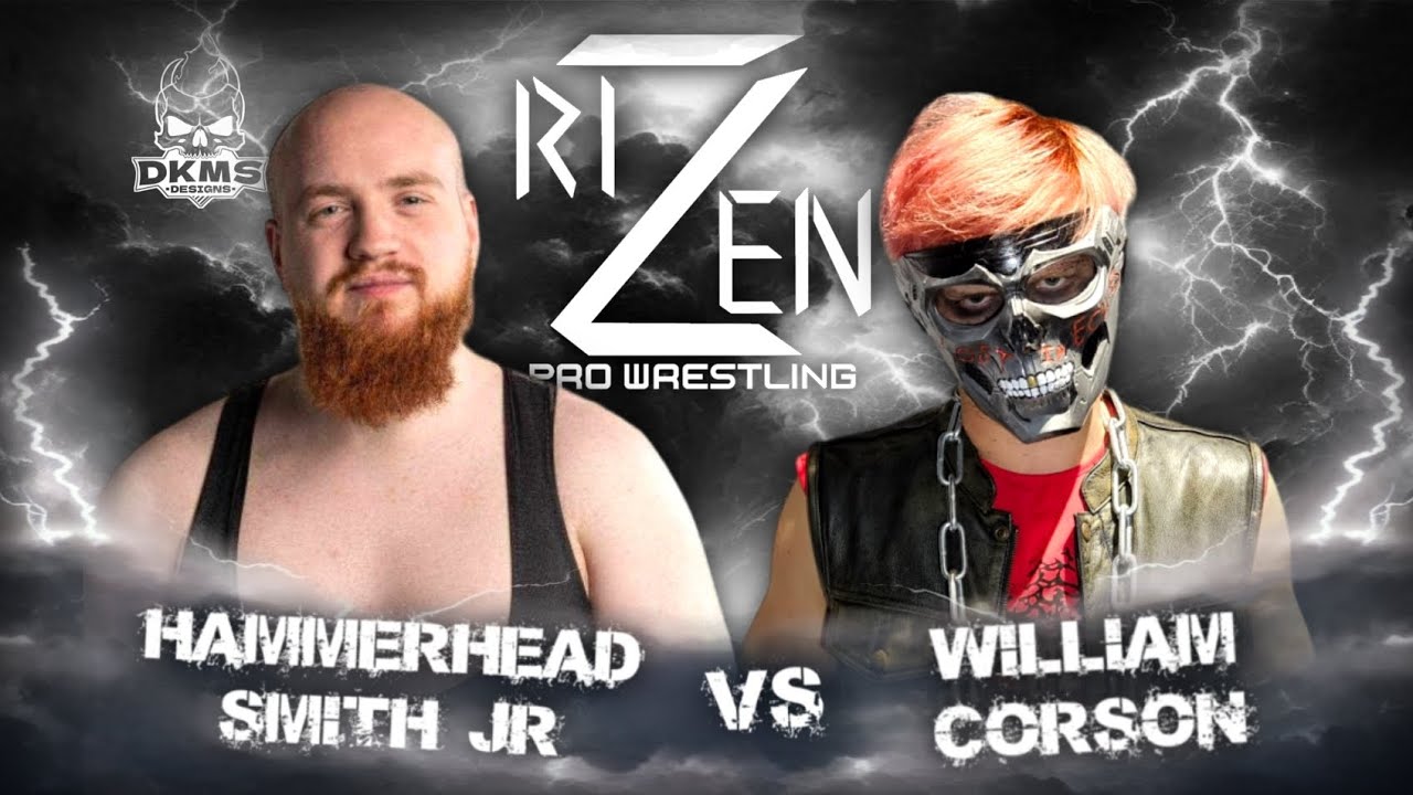 RIZEN Pro Wrestling Live 7! Hammerhead Smith Jr Vs. William Corson FULL MATCH