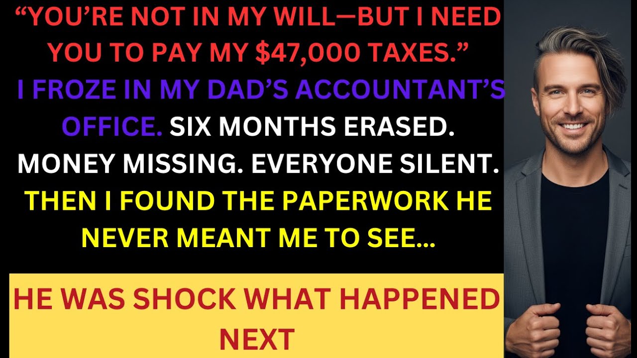 My Father Cut Me Out of the Will Without Telling Me—Then He Asked Me to Cover His Taxes