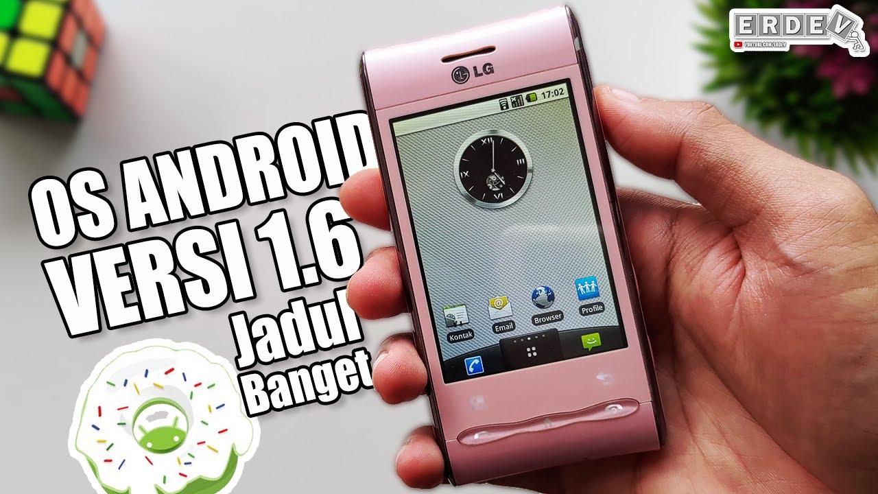 HP DENGAN VERSI OS ANDROID YANG JADUL BANGET! - Review LG GT540 Optimus Android 1.6 Donut