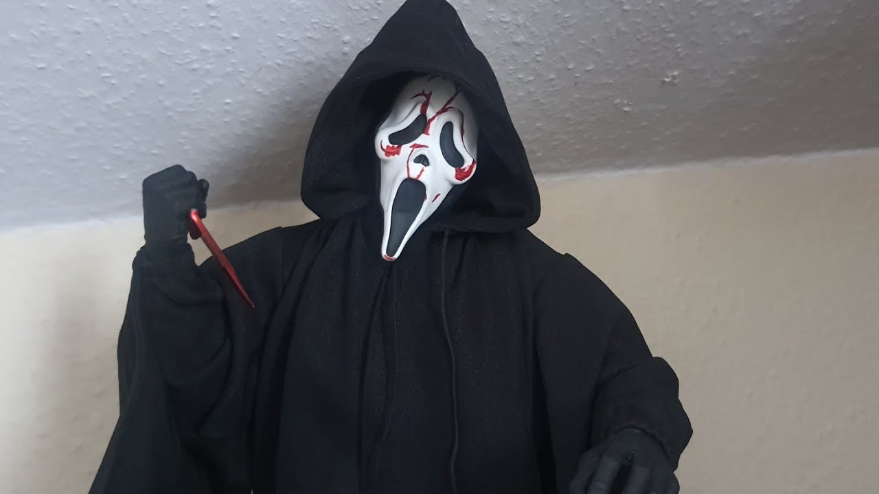 Ghost Face Scream Statue Deluxe Version by PCS Quarter Scale unboxing review