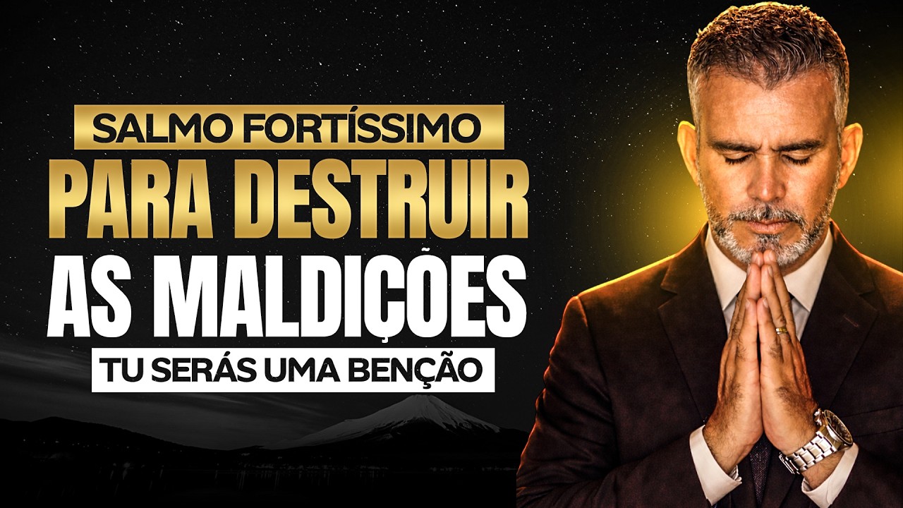 SALMO FORTÍSSIMO ORAÇÃO DA NOITE PARA DESTRUIR AS  MALDIÇÕES  - OUÇA DORMINDO, TU SERÁS UMA BENÇÃO