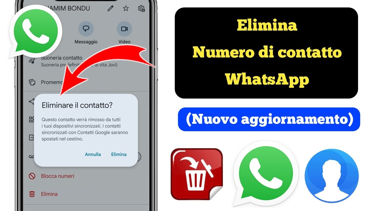 Come eliminare un numero di telefono da WhatsApp(2025) | Rimuovere un numero di telefono da WhatsApp
