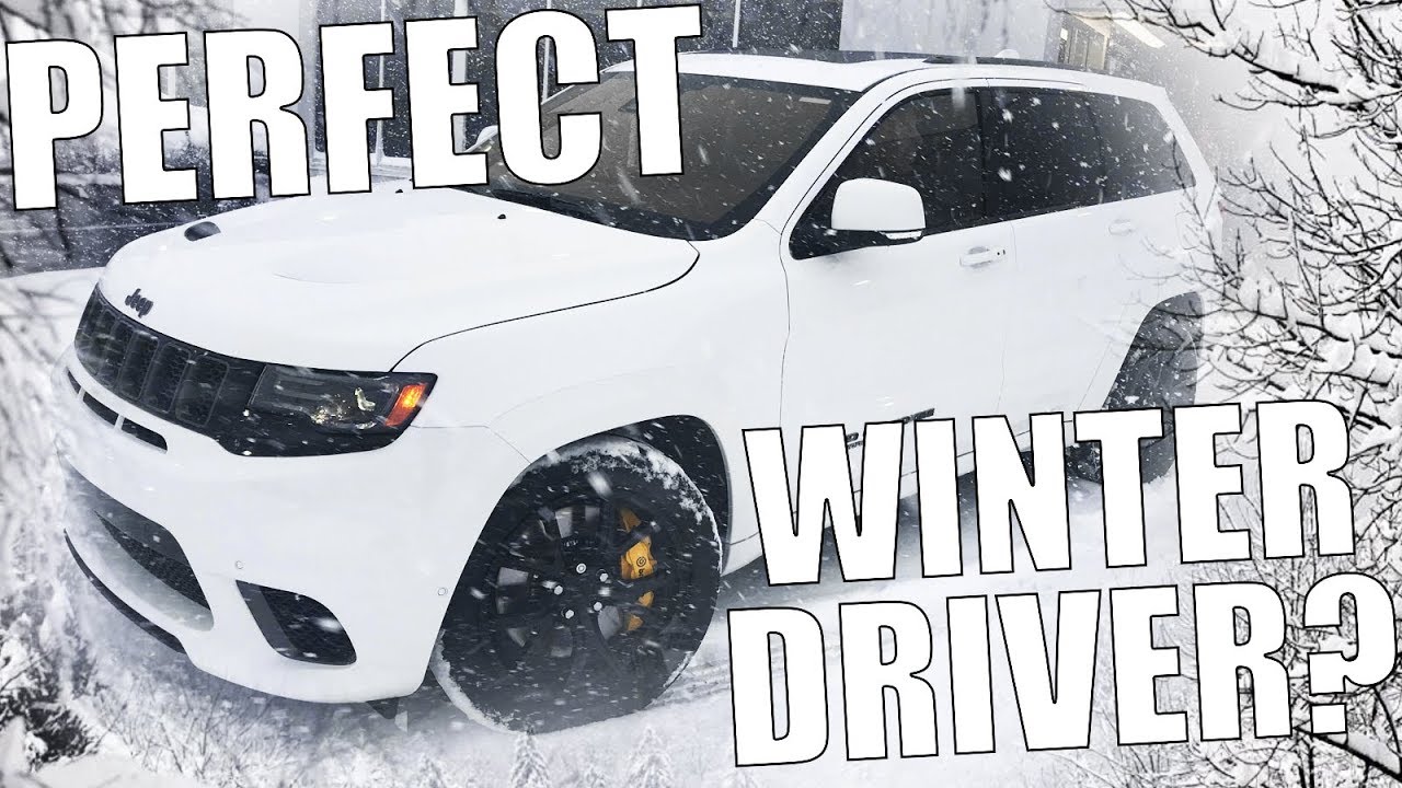 Is The Trackhawk The Perfect Year-Round Driver, Even In The Snow?? Let's See..