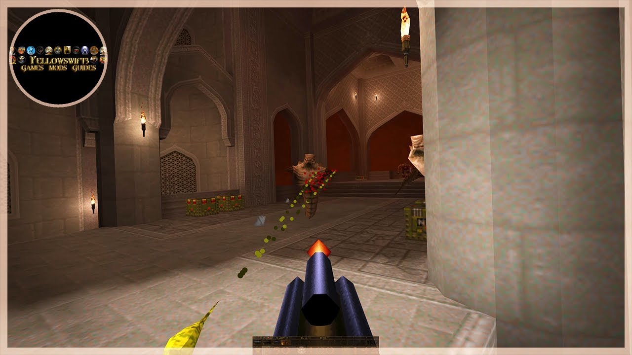 Custom Quake Map: Persia Inversion by Lunaran | Blind Playthrough