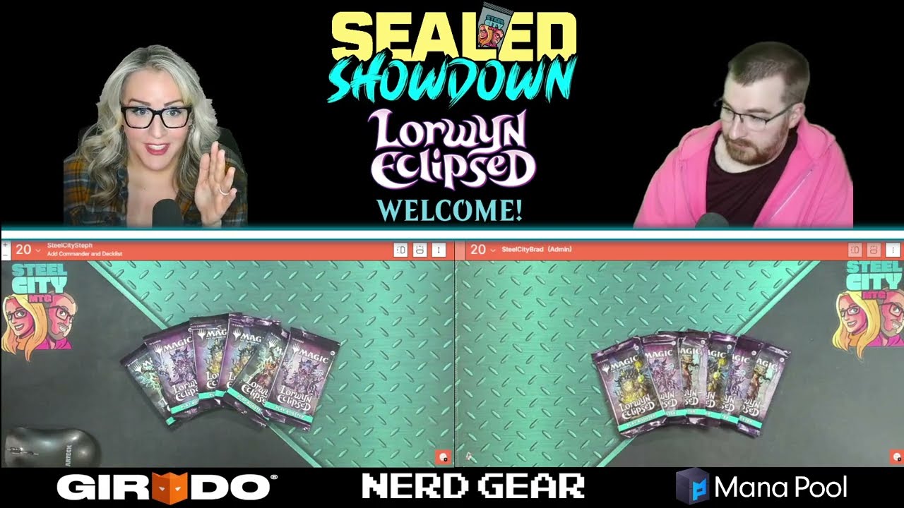 MTG SEALED SHOWDOWN with SteelCityMTG featuring LORWYN ECLIPSED