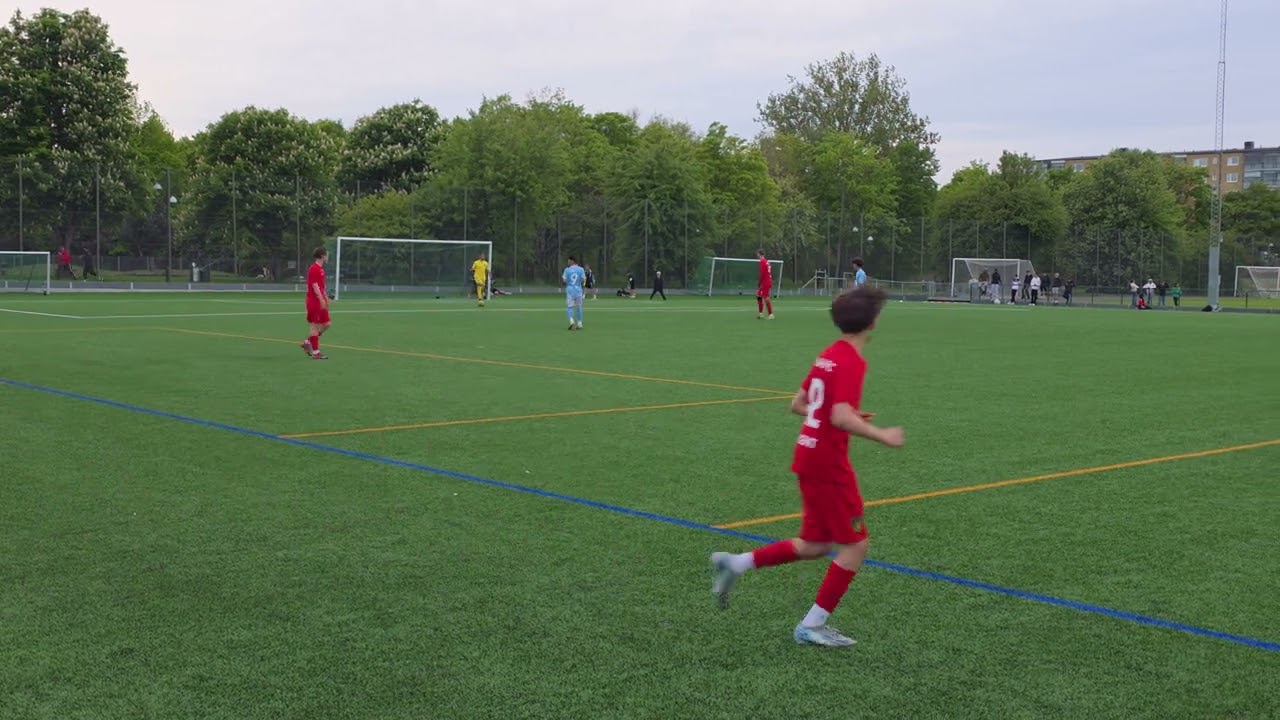 MFF P15 vs Ariana FC (3-2) Träningsmatch 2 halvlek