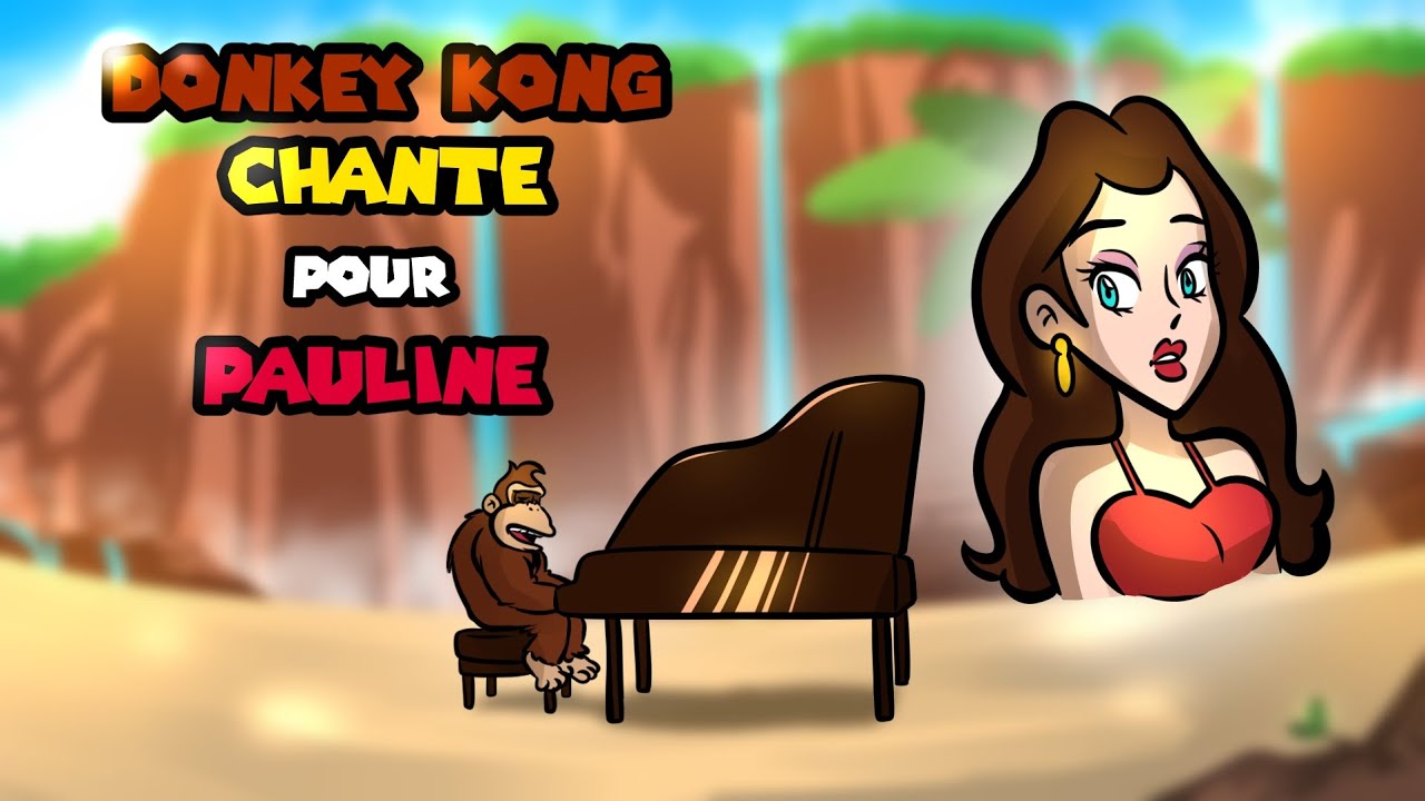 Donkey Kong chante pour Pauline (FR) - Melicomics