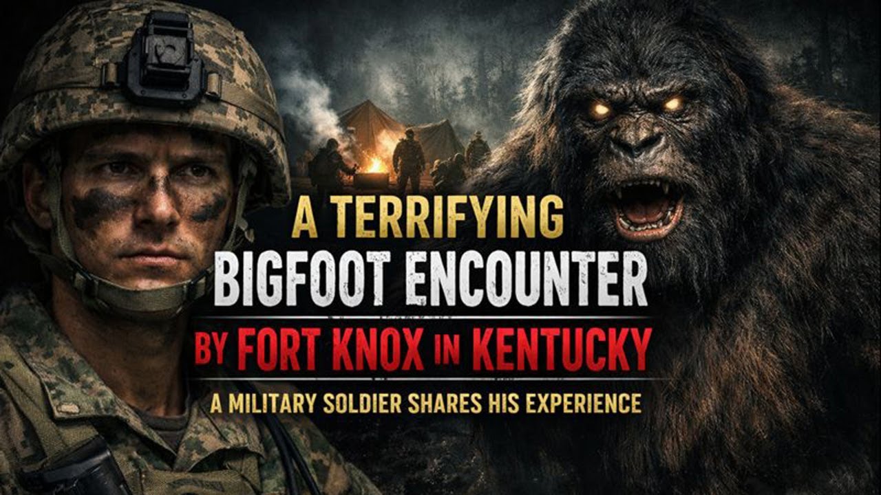 FORT KNOX TRAINING TURNED INTO A SASQUATCH ENCOUNTER | 8 FT BIGFOOT SEEN STANDING IN COLORADO CREEK